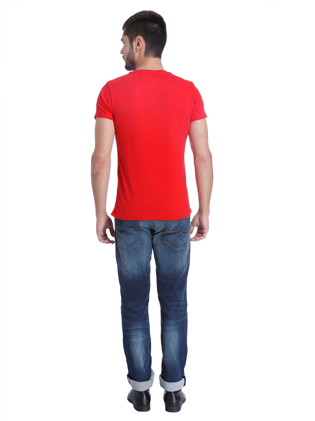 Solid Casual T-Shirt