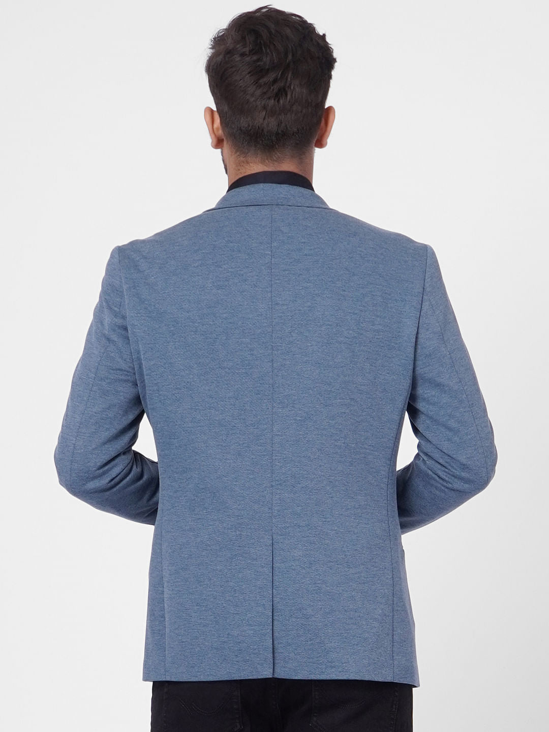 Blue Double Button Blazer