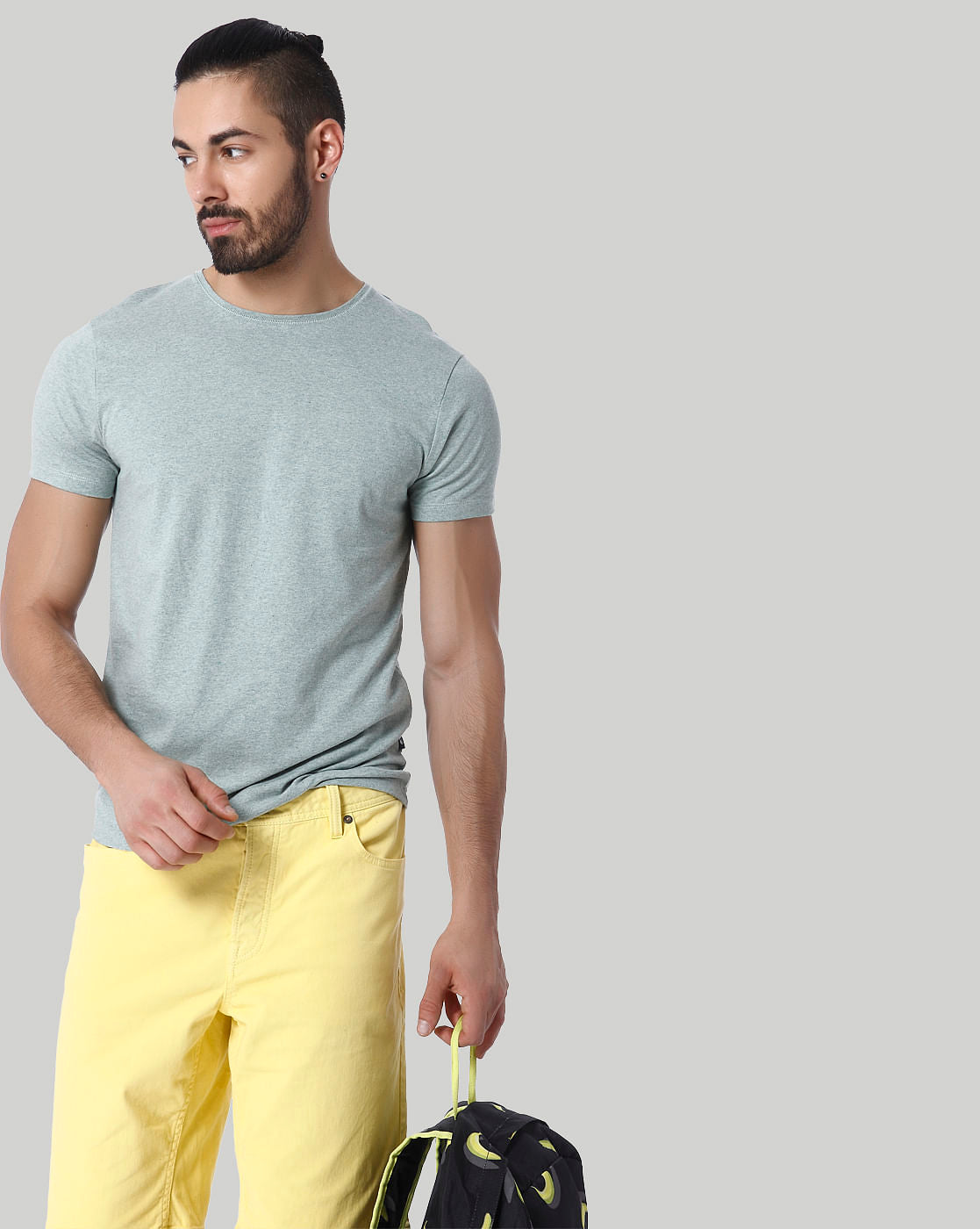 Green Crew Neck T-shirt