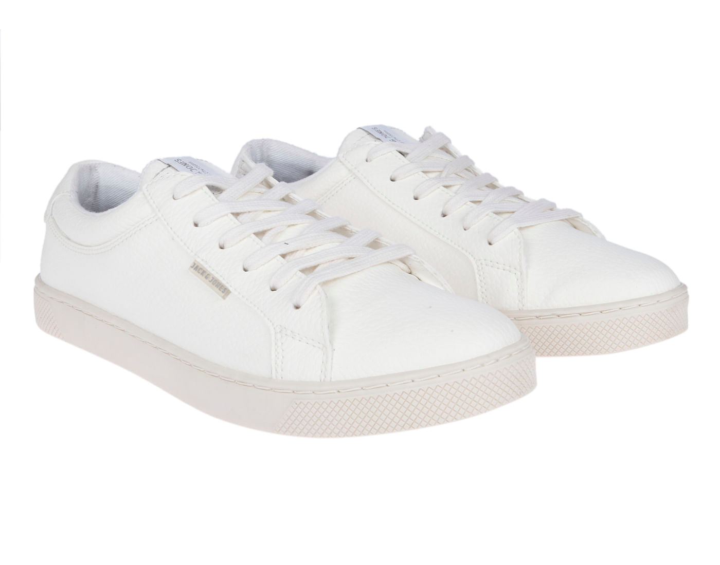 White PU Sneakers