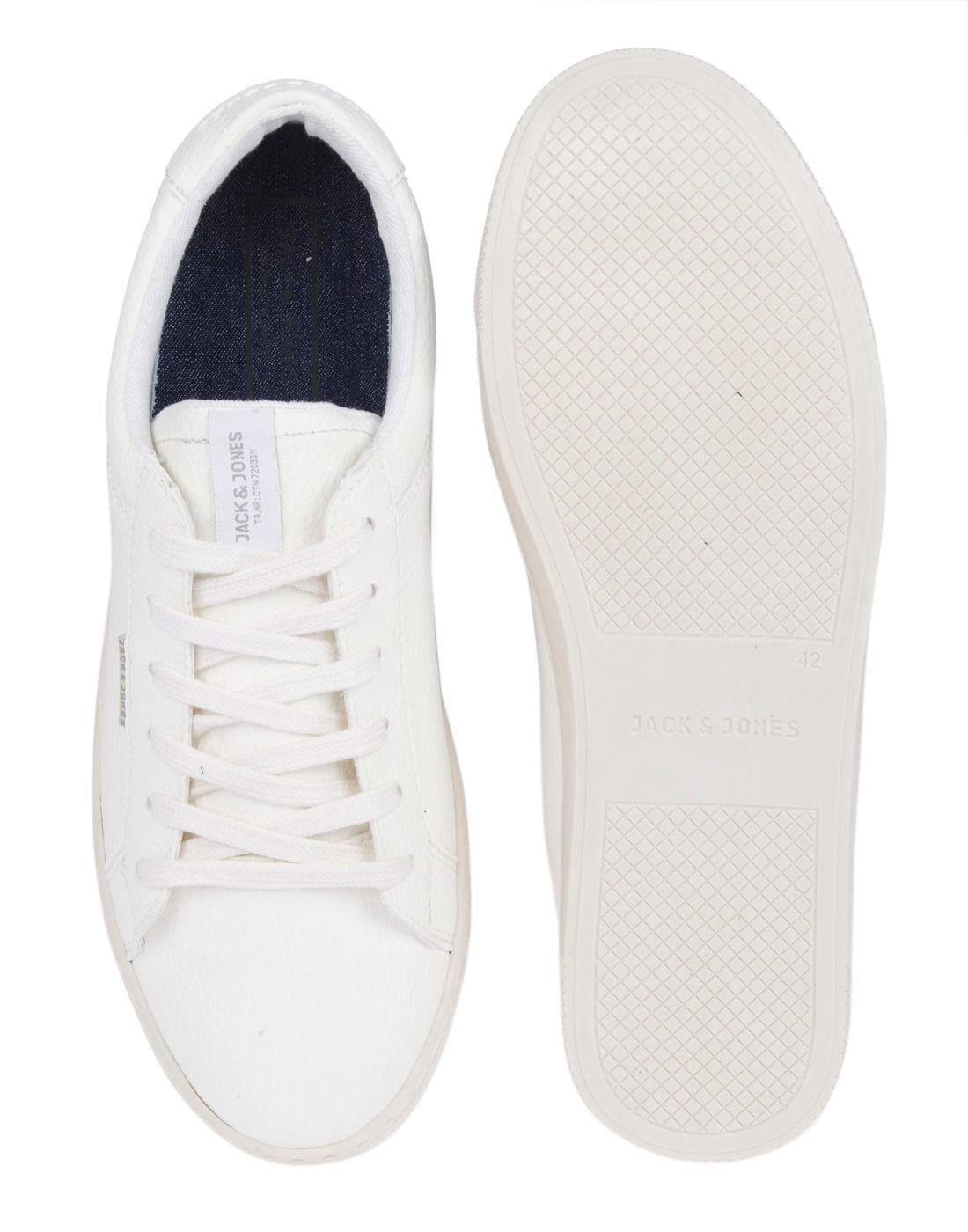 White PU Sneakers