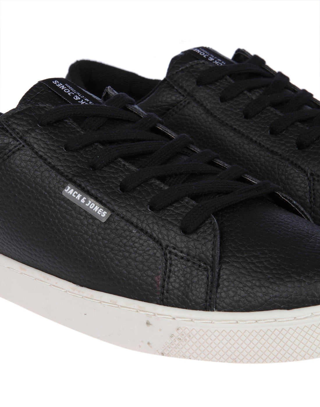 Black PU Sneakers