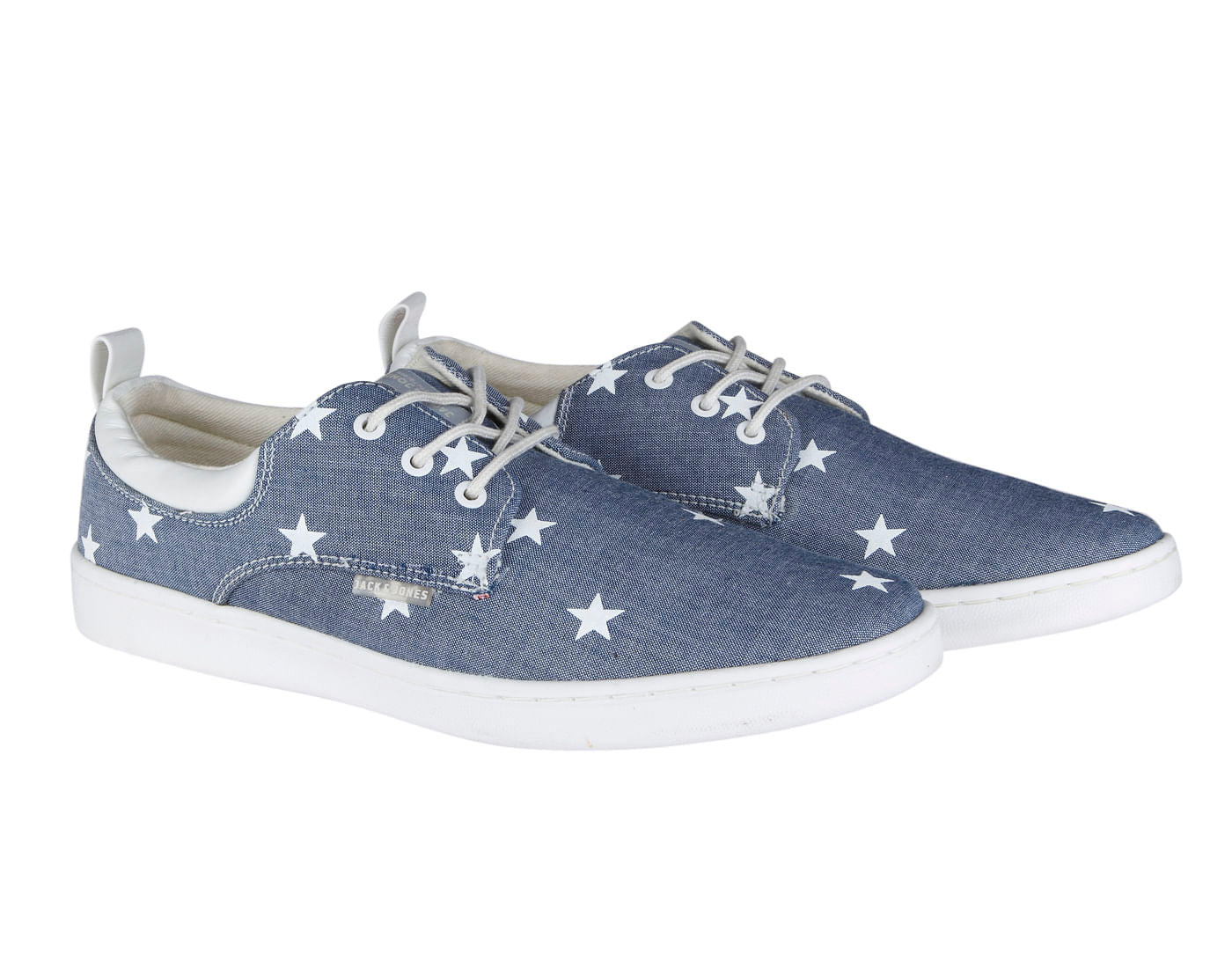 Blue Star Print Sneakers