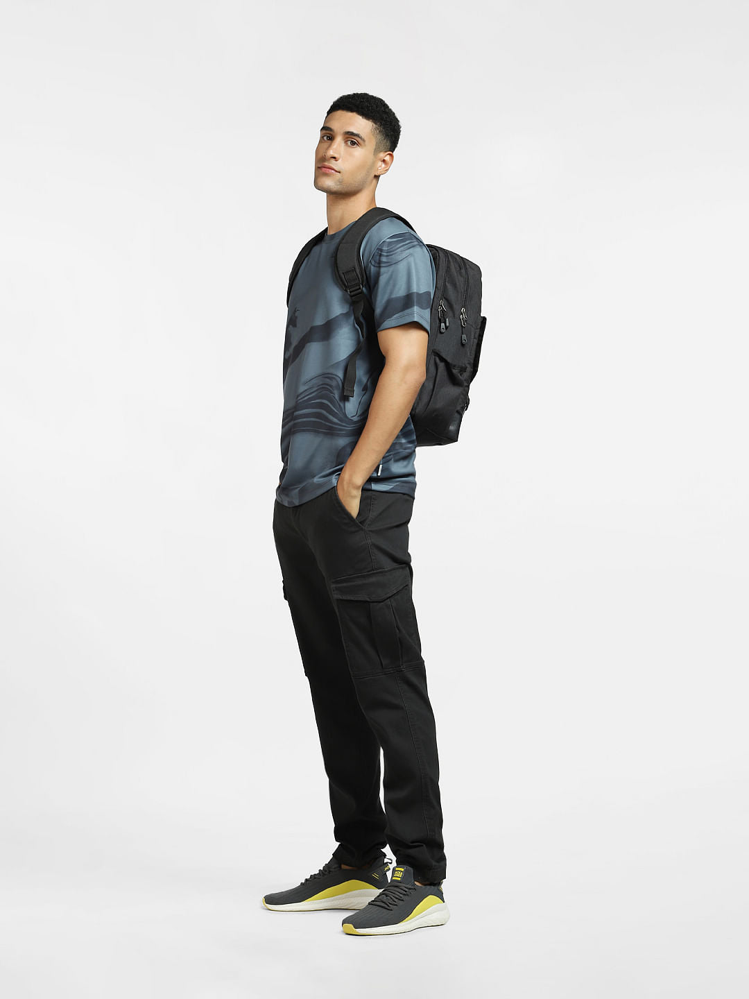 Black Crew Neck T-shirt