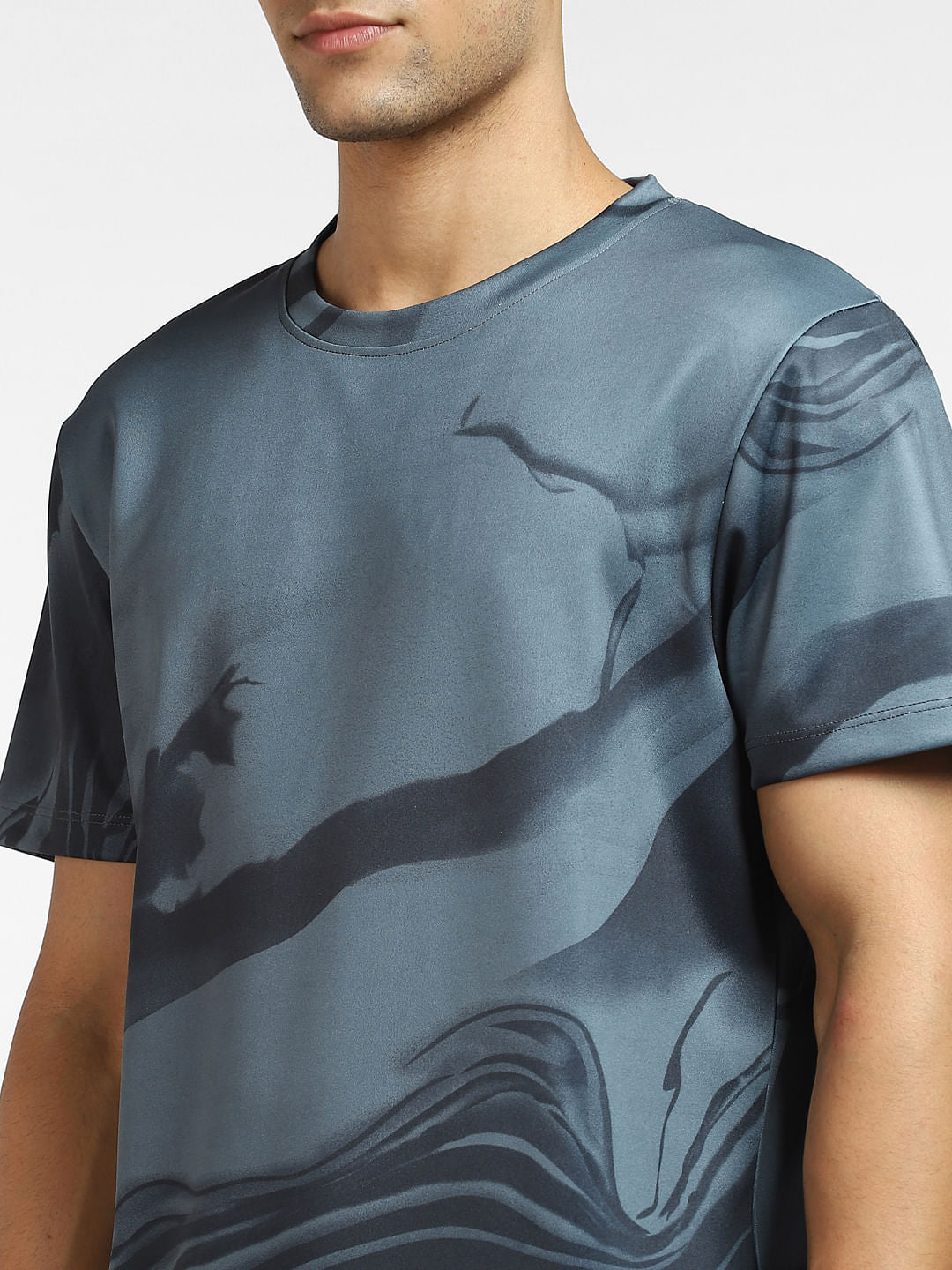 Black Crew Neck T-shirt