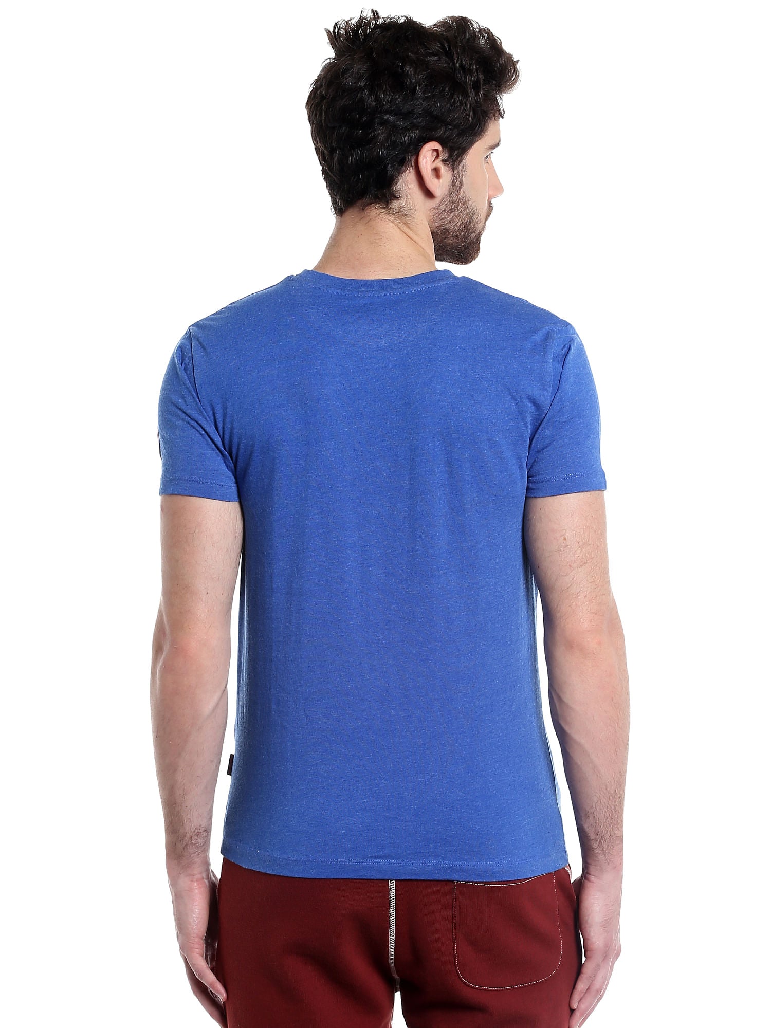 Cleveland Cavaliers Blue Graphic Print Crew Neck Nba T-Shirt