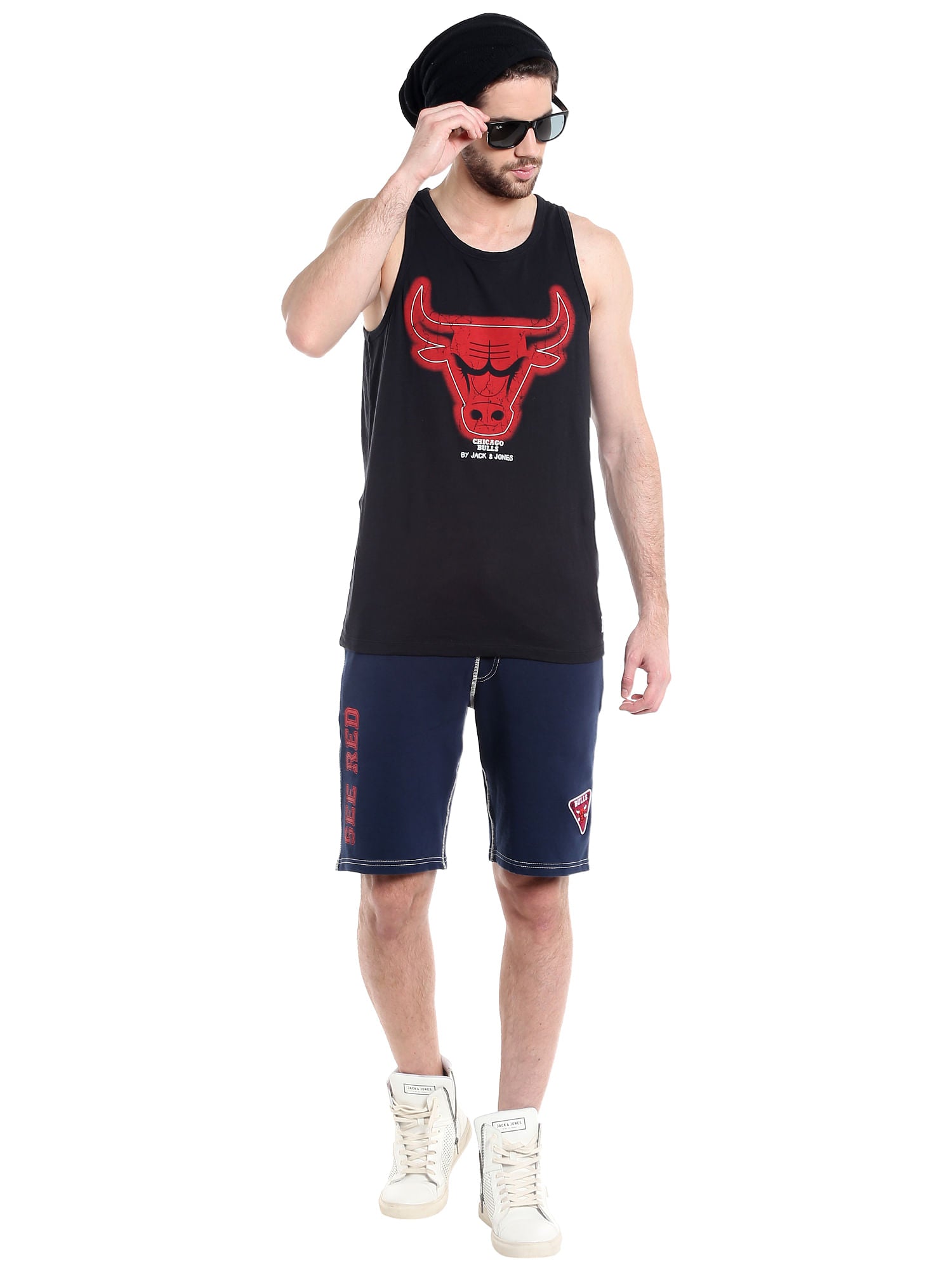 Chicago Bulls Navy Blue Nba Shorts