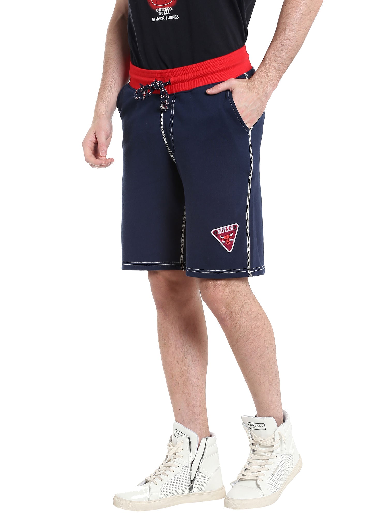 Chicago Bulls Navy Blue Nba Shorts