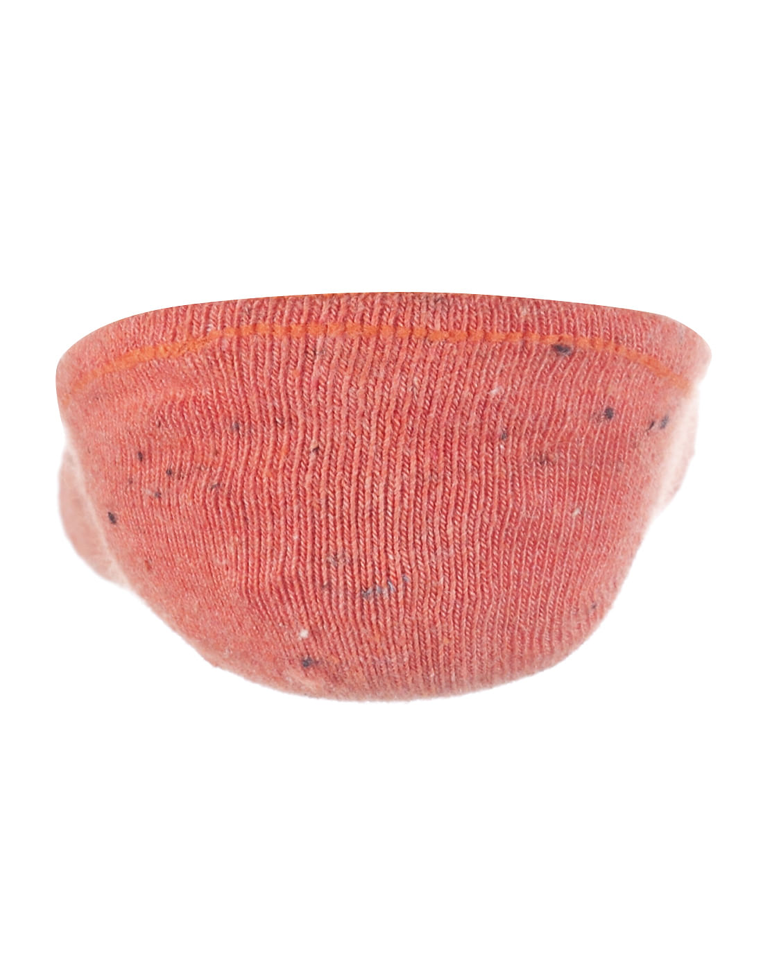 Orange No Show Socks