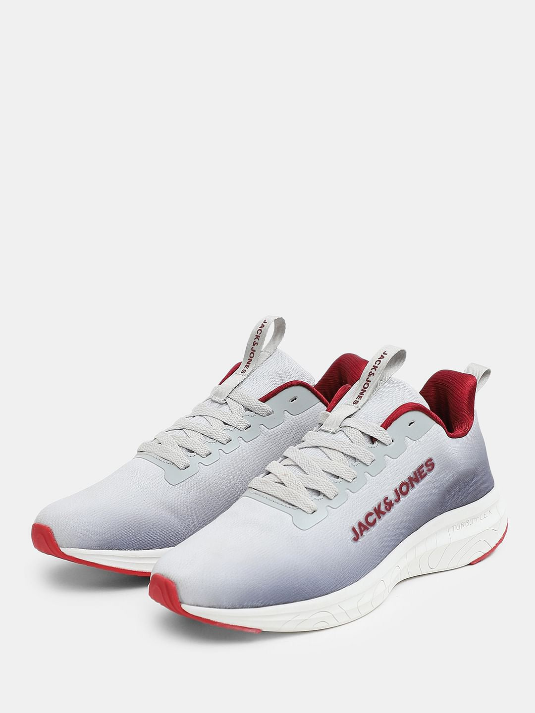 Grey Ombre Knit Sneakers