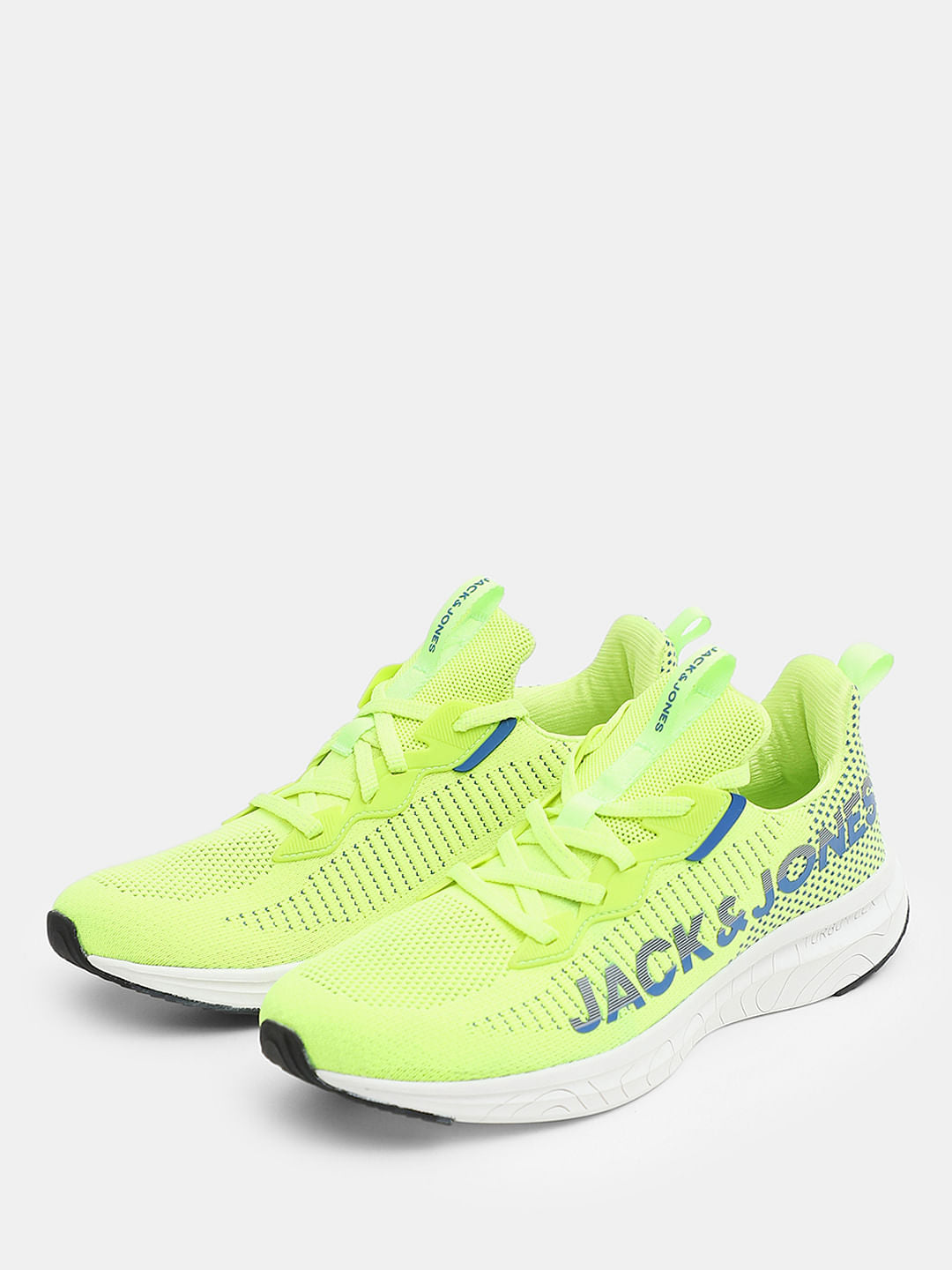 Light Green Abstract Print Sneakers