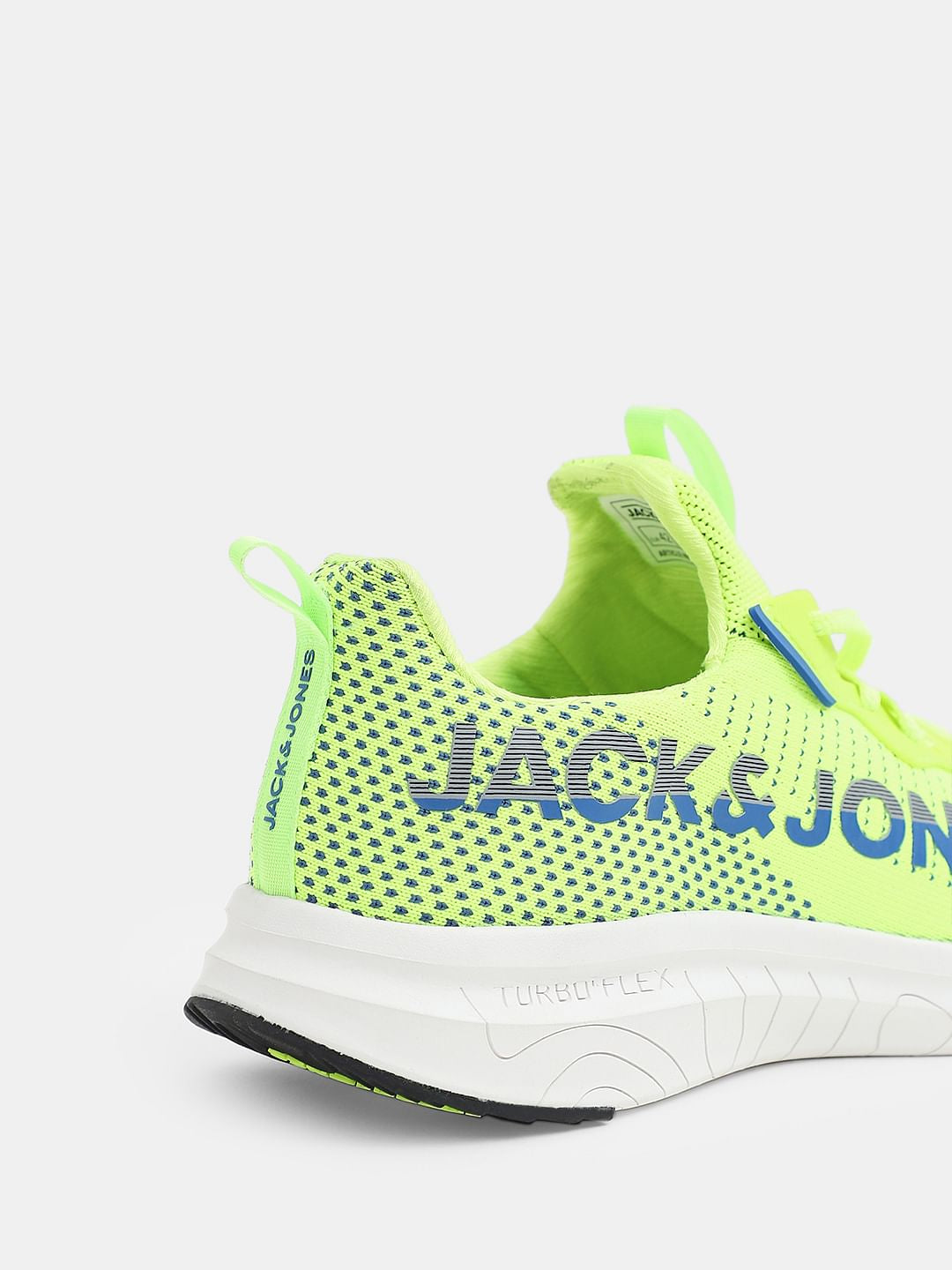 Light Green Abstract Print Sneakers