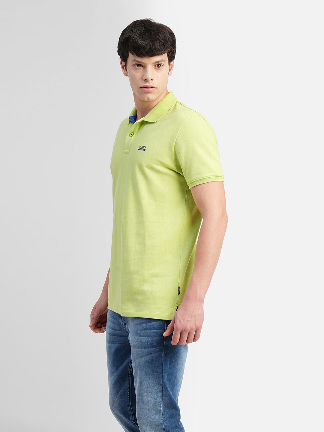 Green Polo Neck T-shirt