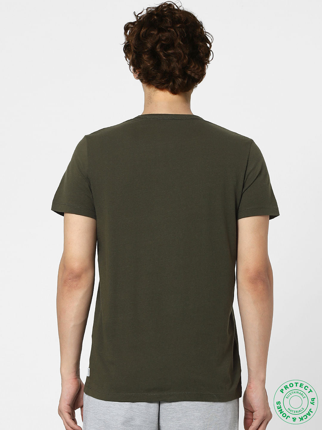Green Graphic Print T-shirt