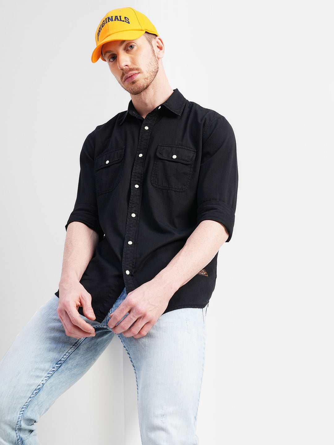 Black Full Sleeves Shirt