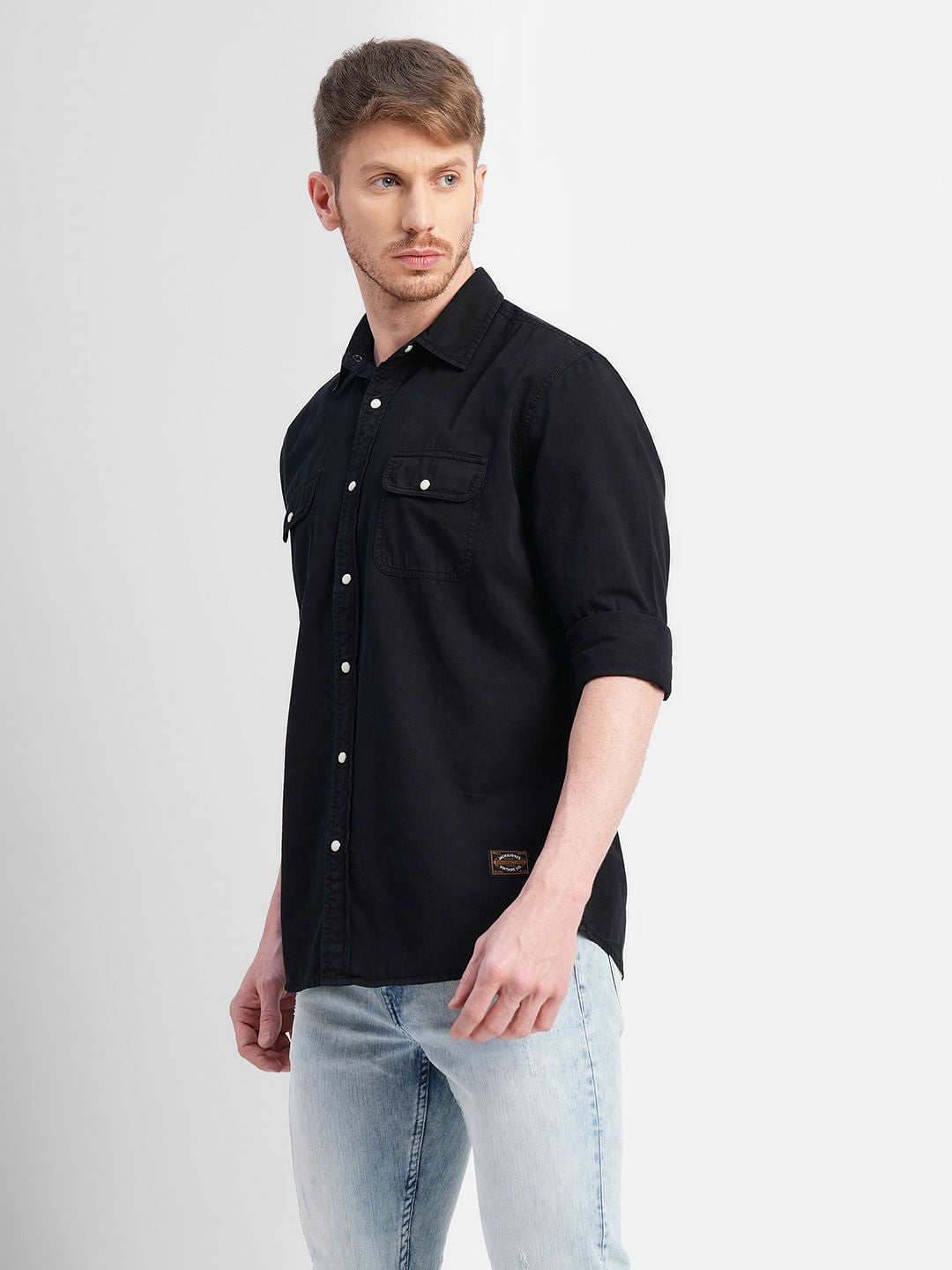 Black Full Sleeves Shirt