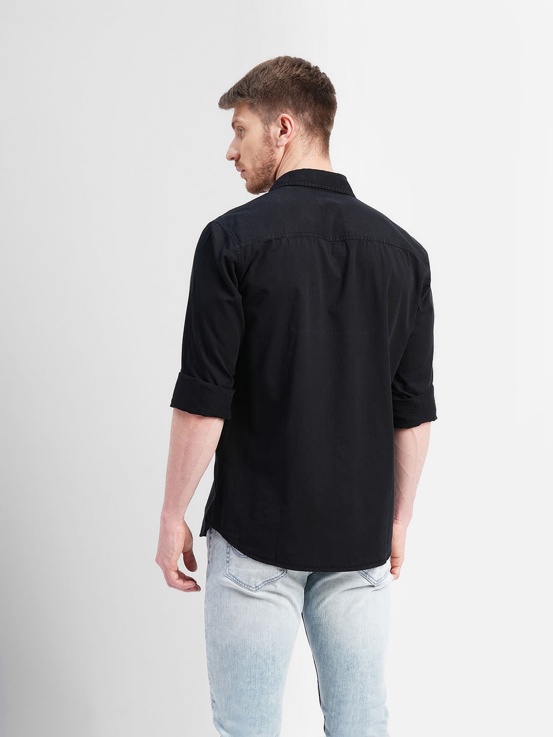 Black Full Sleeves Shirt
