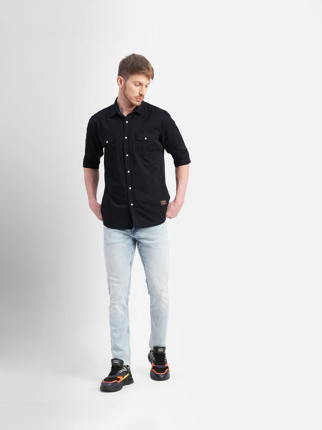 Black Full Sleeves Shirt