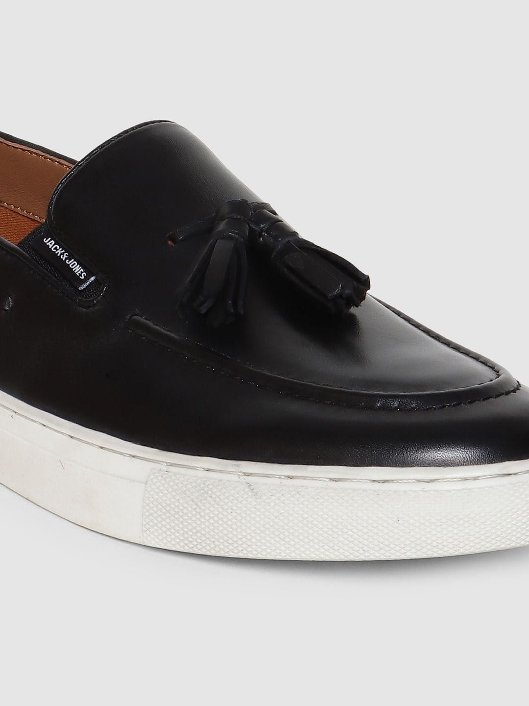 Black Tassel Loafers