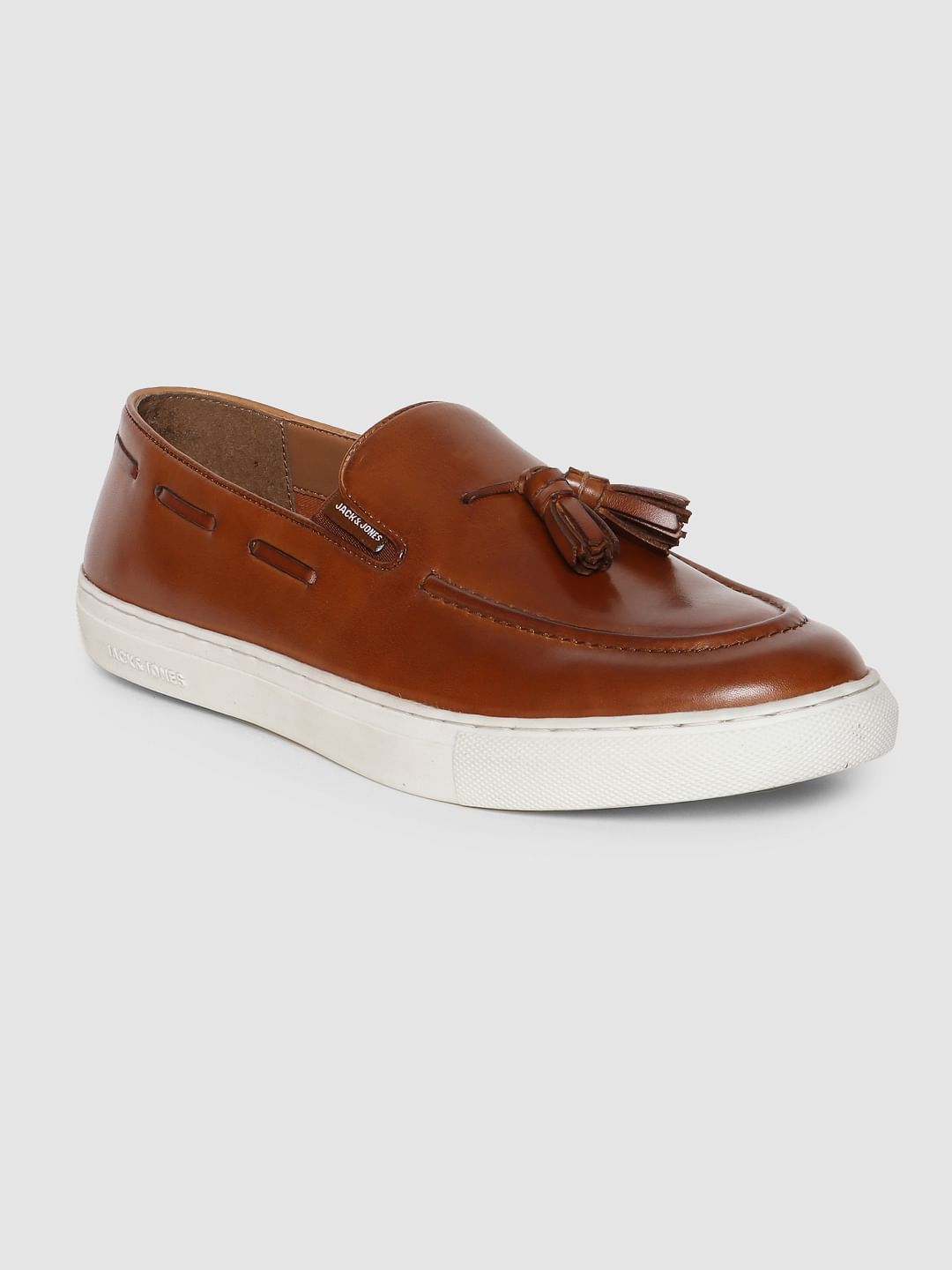 Brown Tassel Loafers