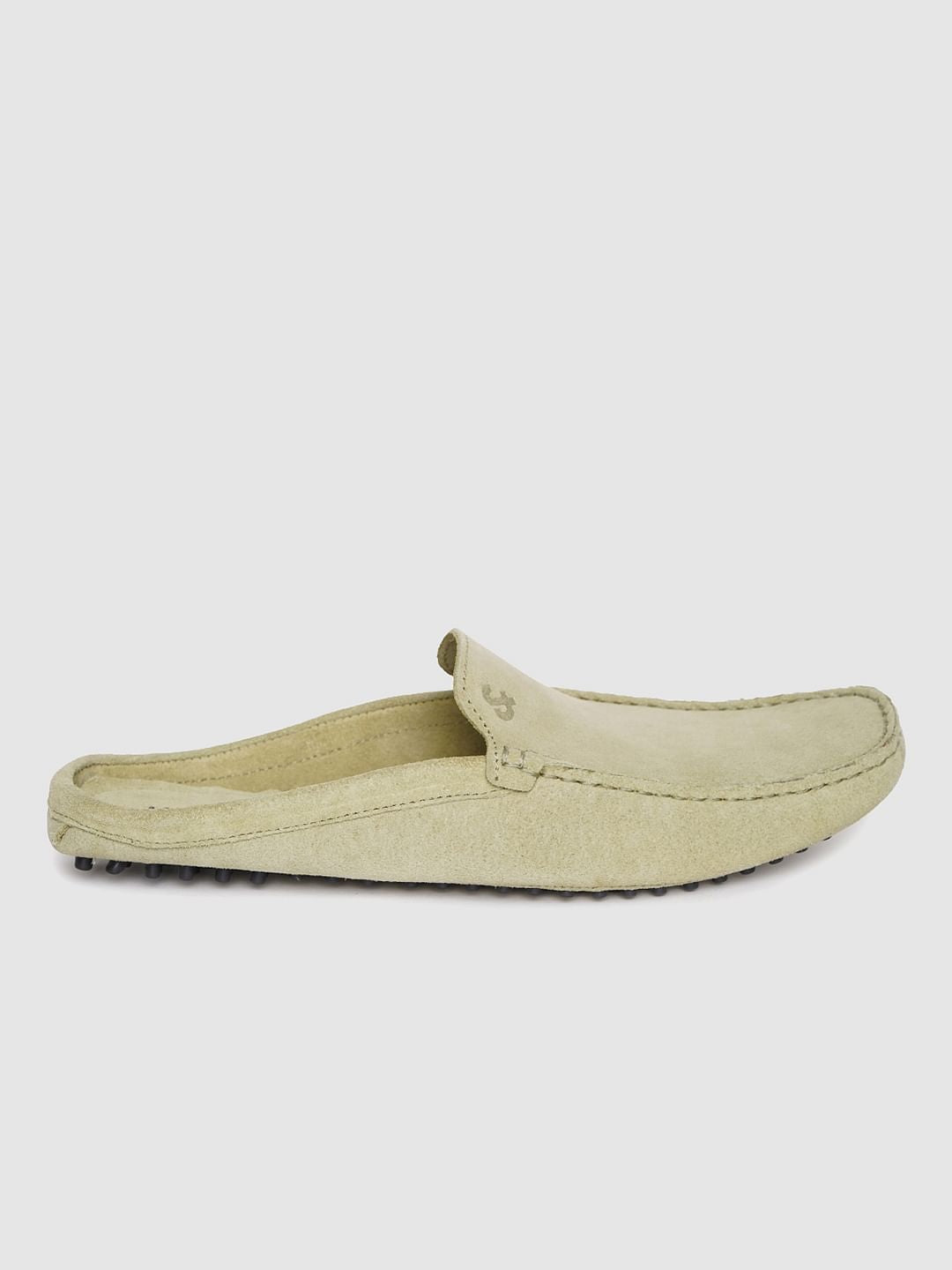 Green Slip Ons