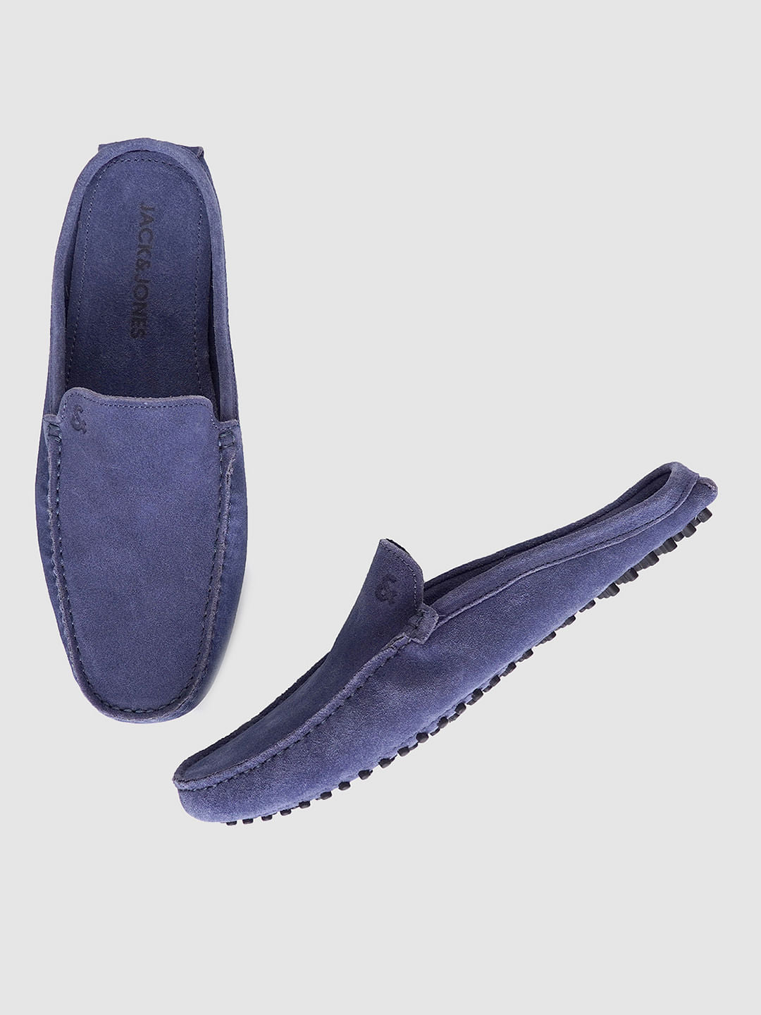 Blue Slip Ons