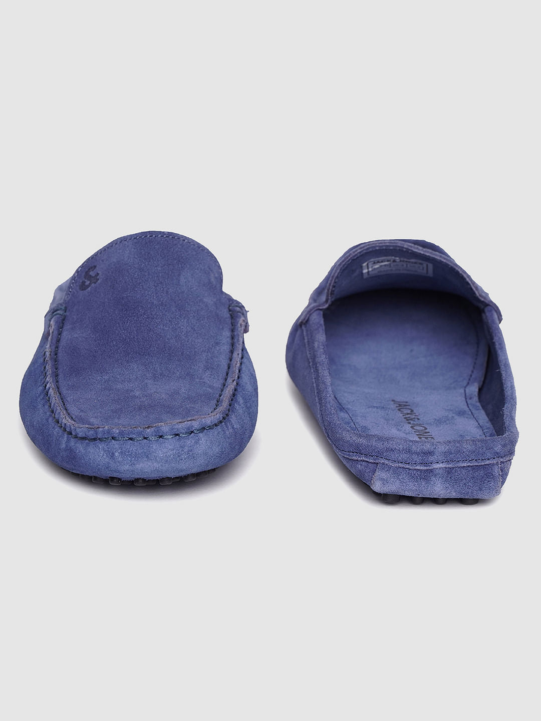Blue Slip Ons