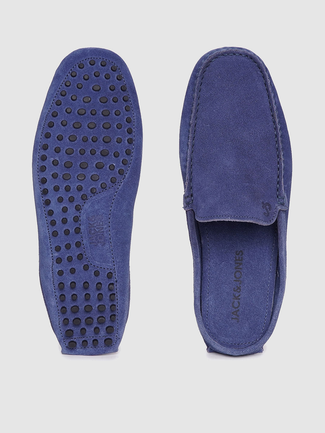 Blue Slip Ons