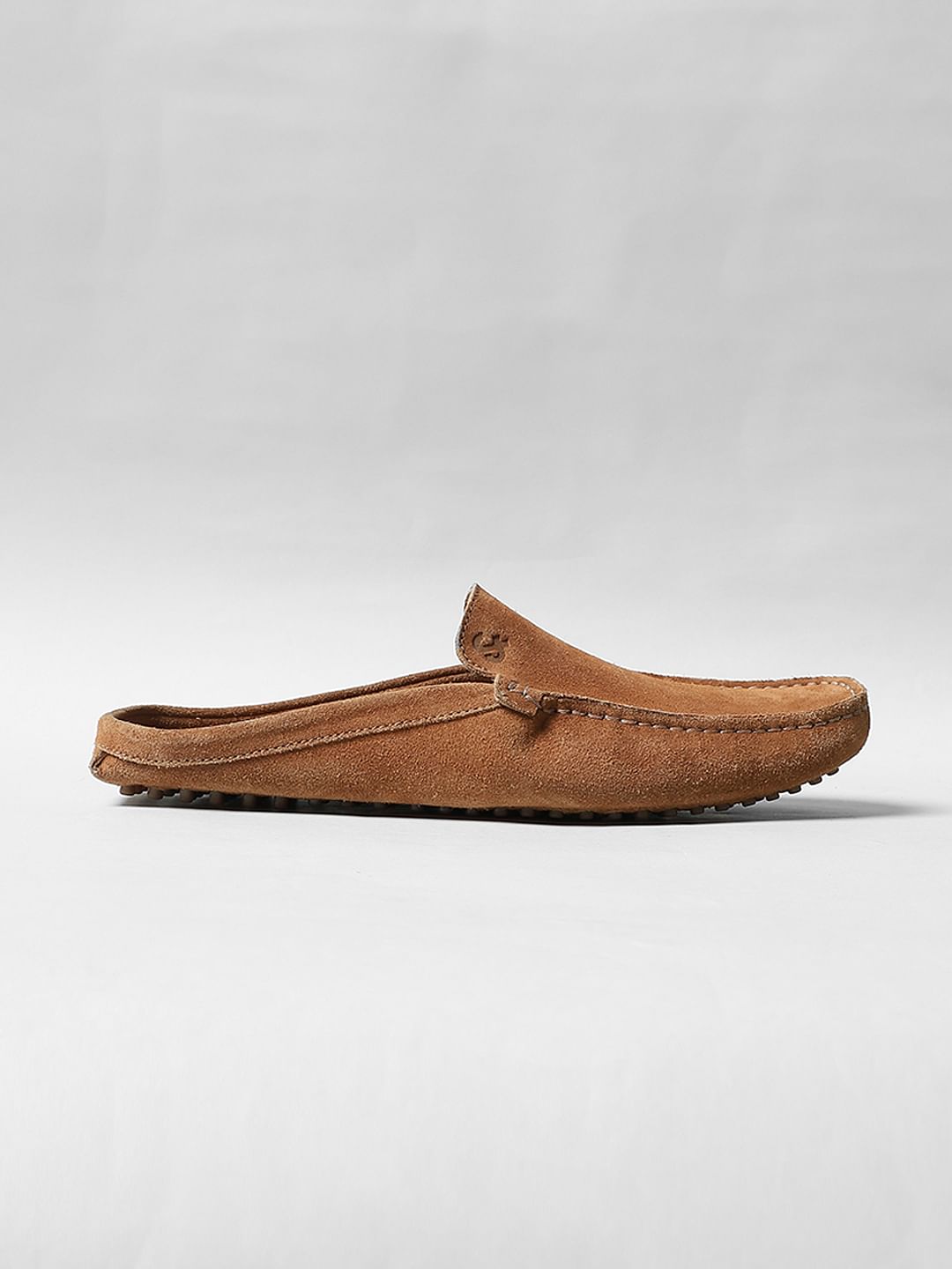 Brown Suede Loafers