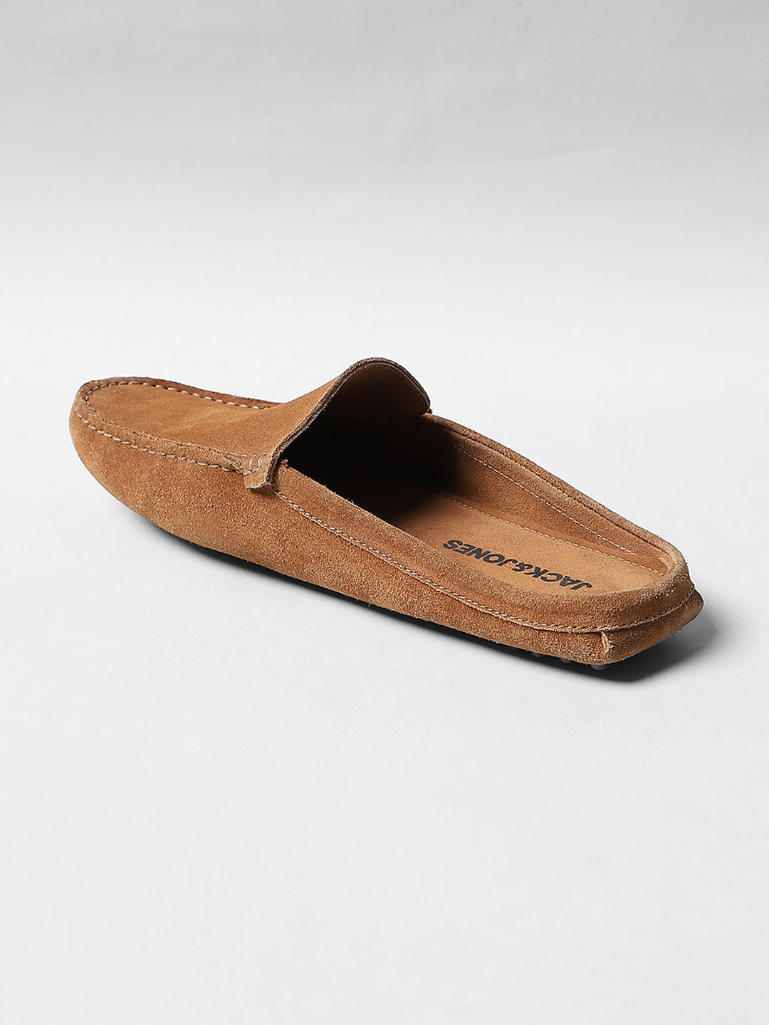 Brown Suede Loafers