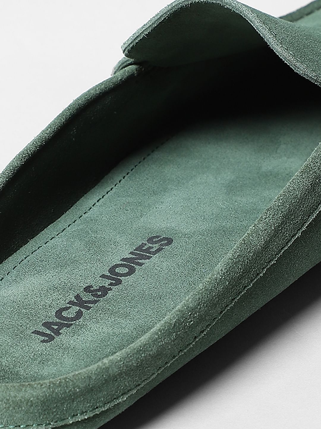 Green Suede Loafers