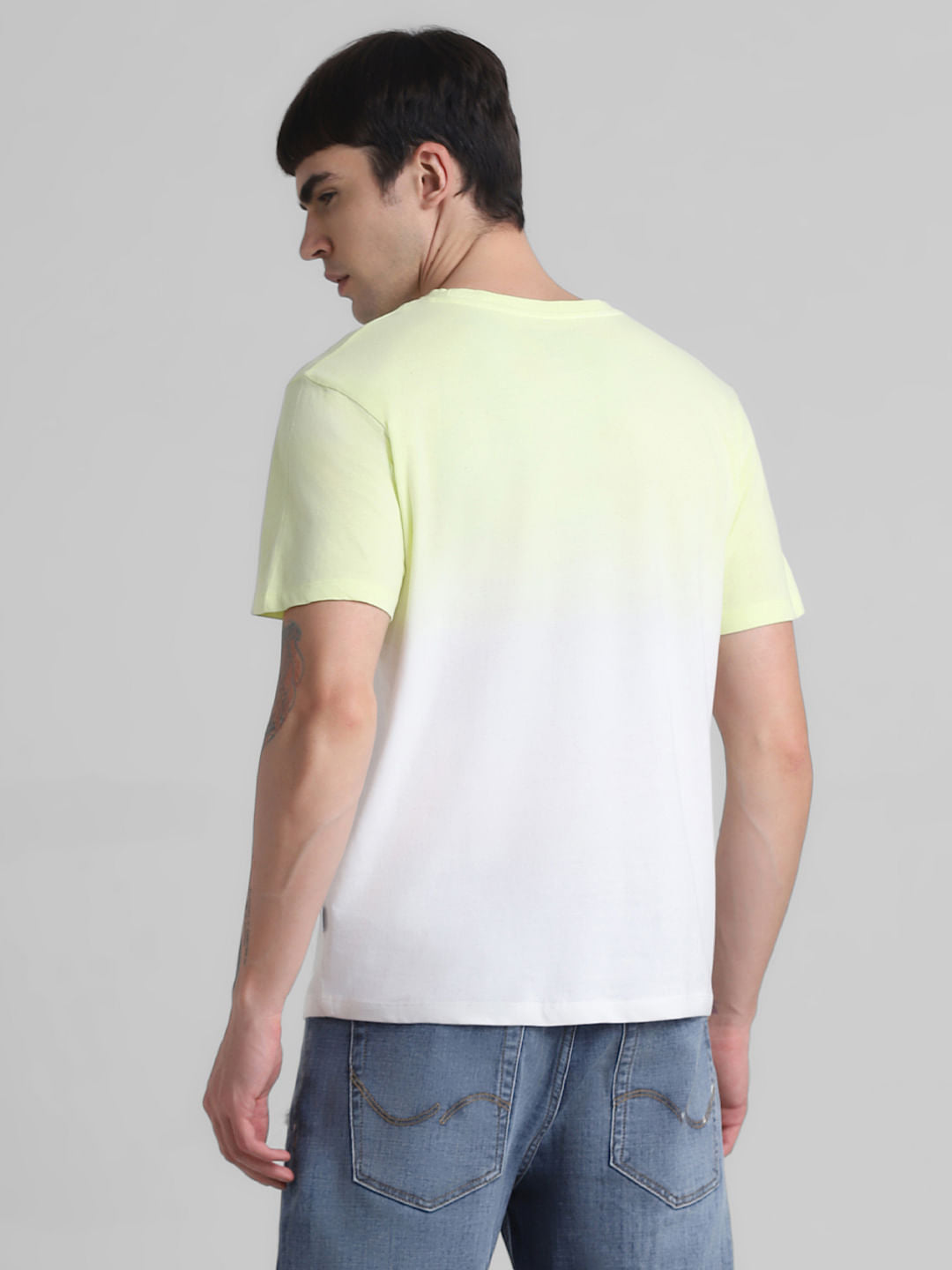 Green Ombre Crew Neck T-shirt