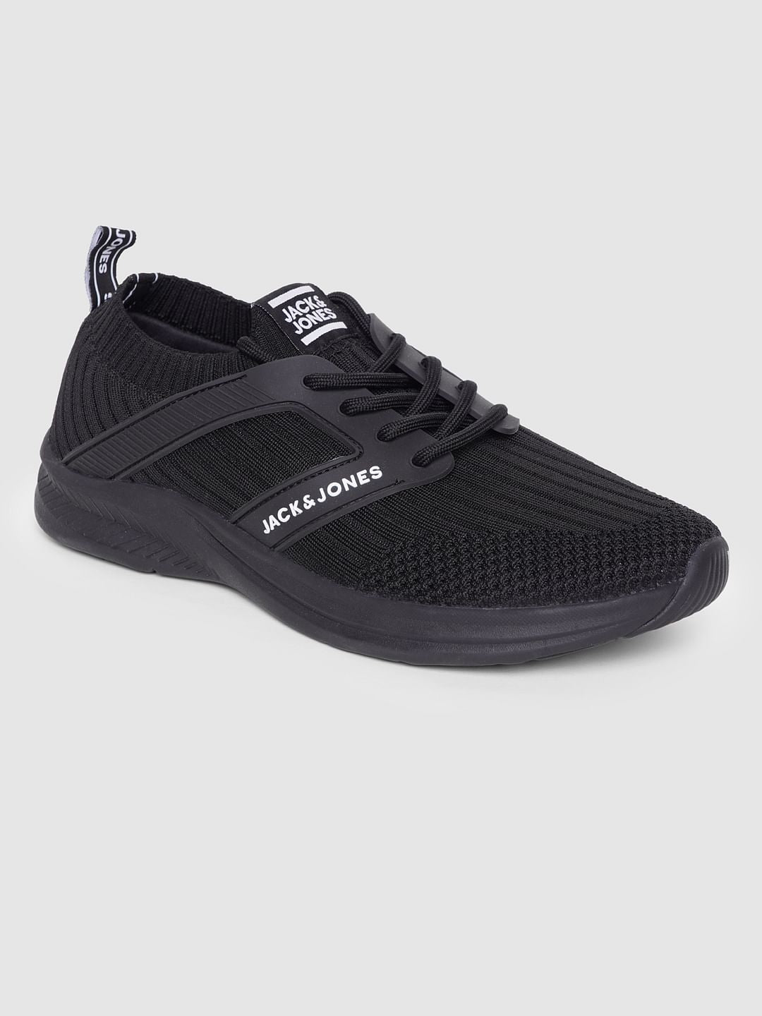 Black Lace Up Sneakers