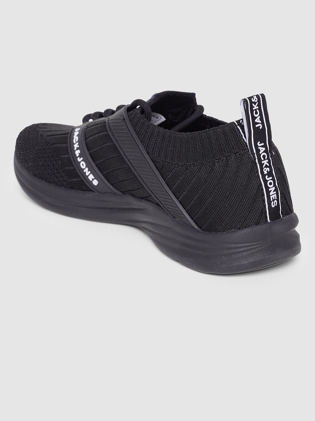Black Lace Up Sneakers