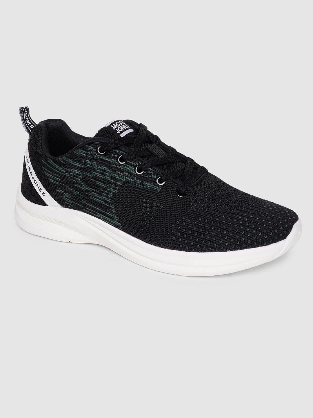 Black Lace Up Sneakers