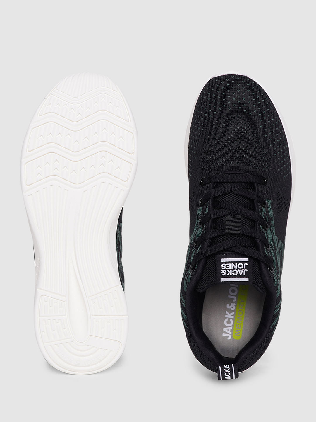 Black Lace Up Sneakers