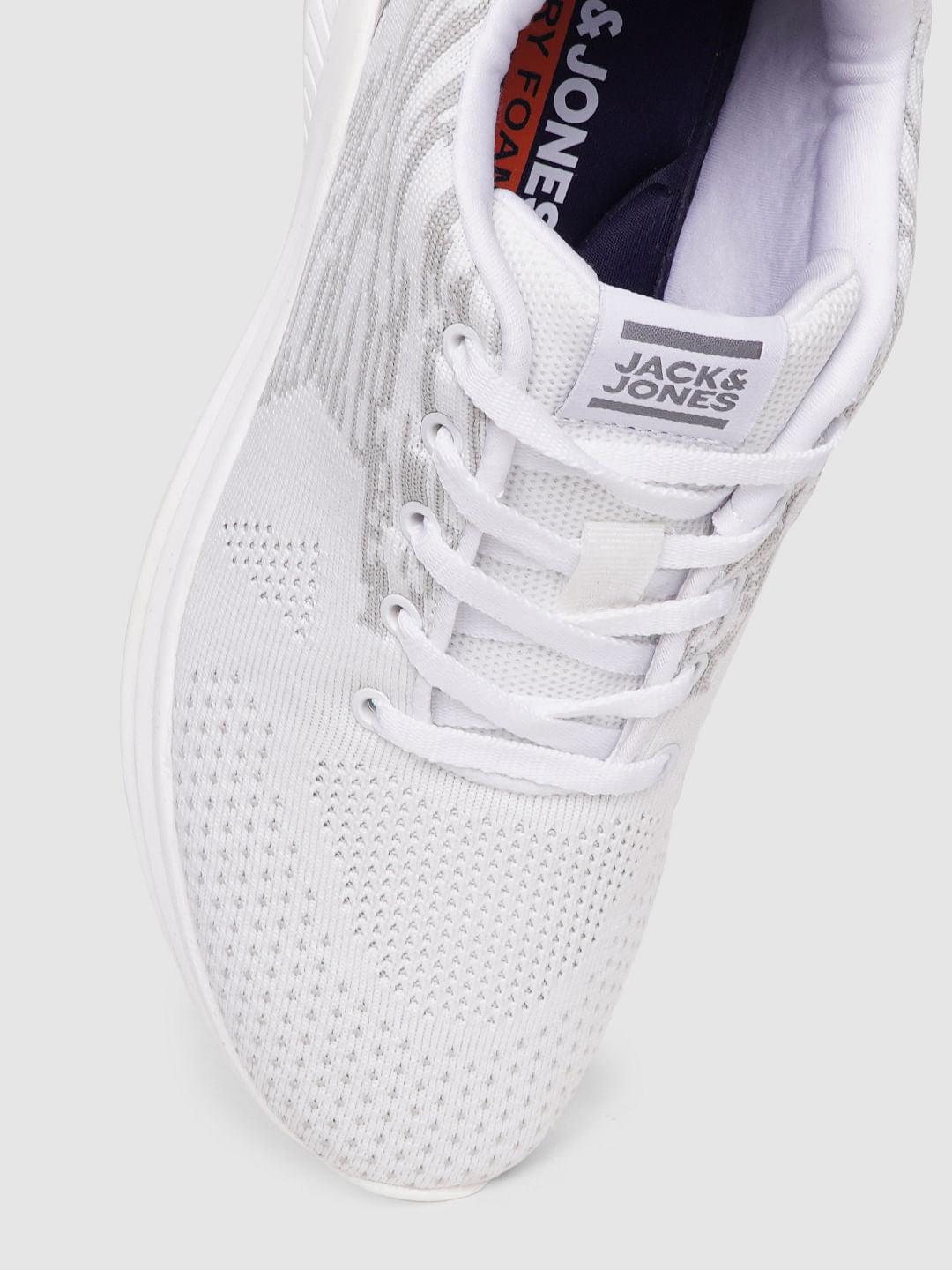 White Lace Up Sneakers