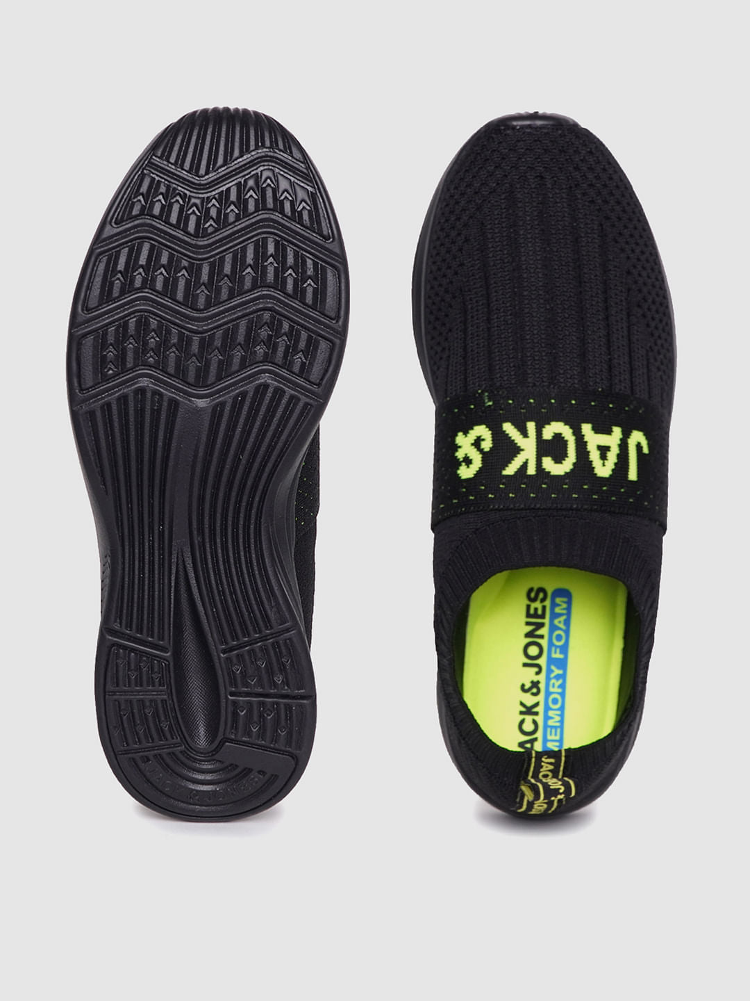 Black Slip On Sneakers