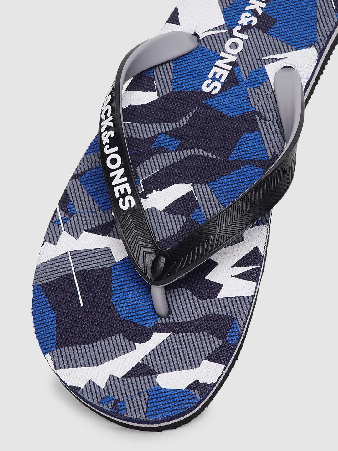 Blue Camo Flip Flops