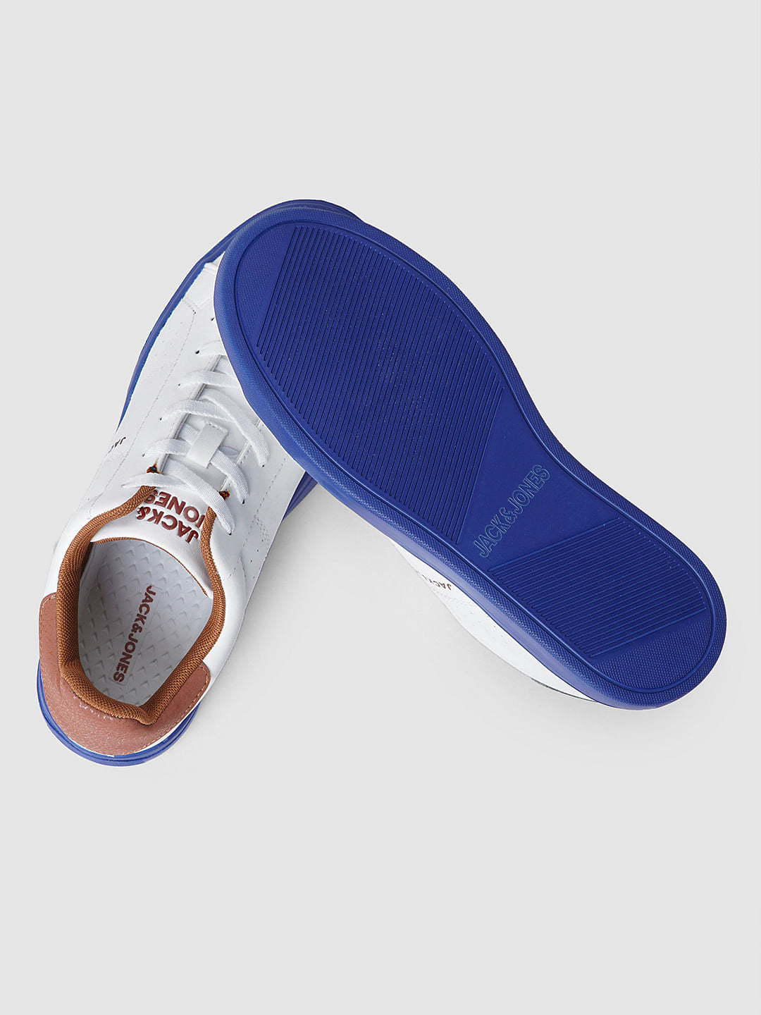 White PU Casual Sneakers