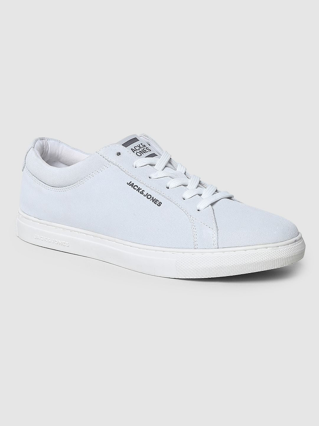 White Logo Detail Sneakers
