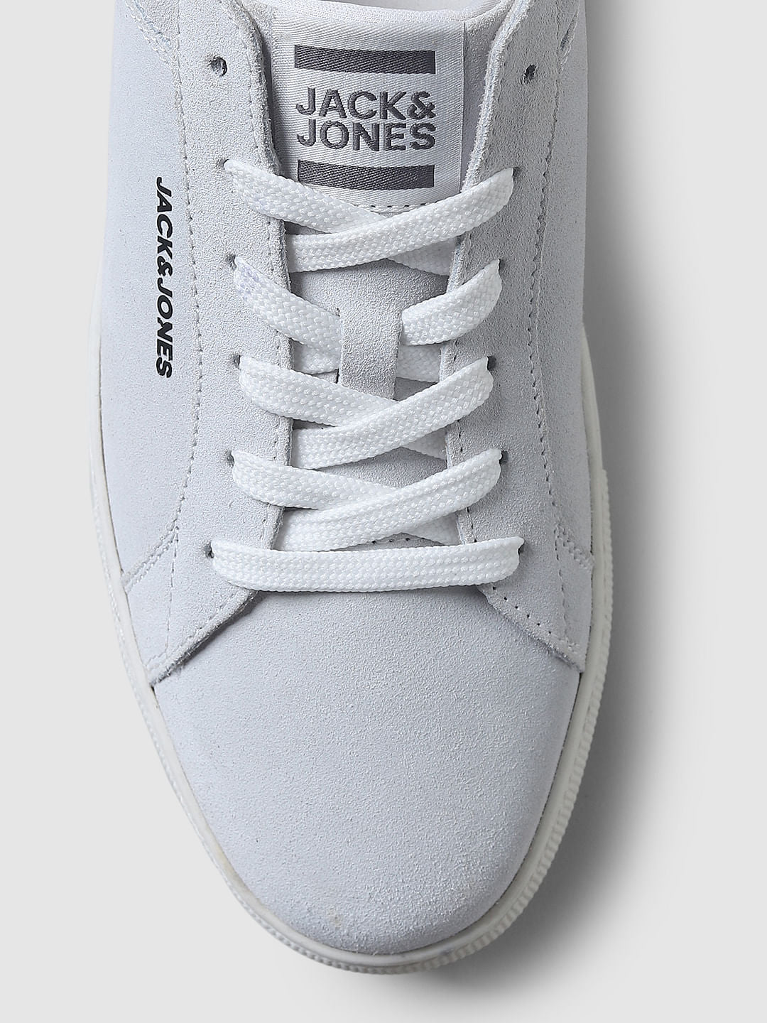 White Logo Detail Sneakers