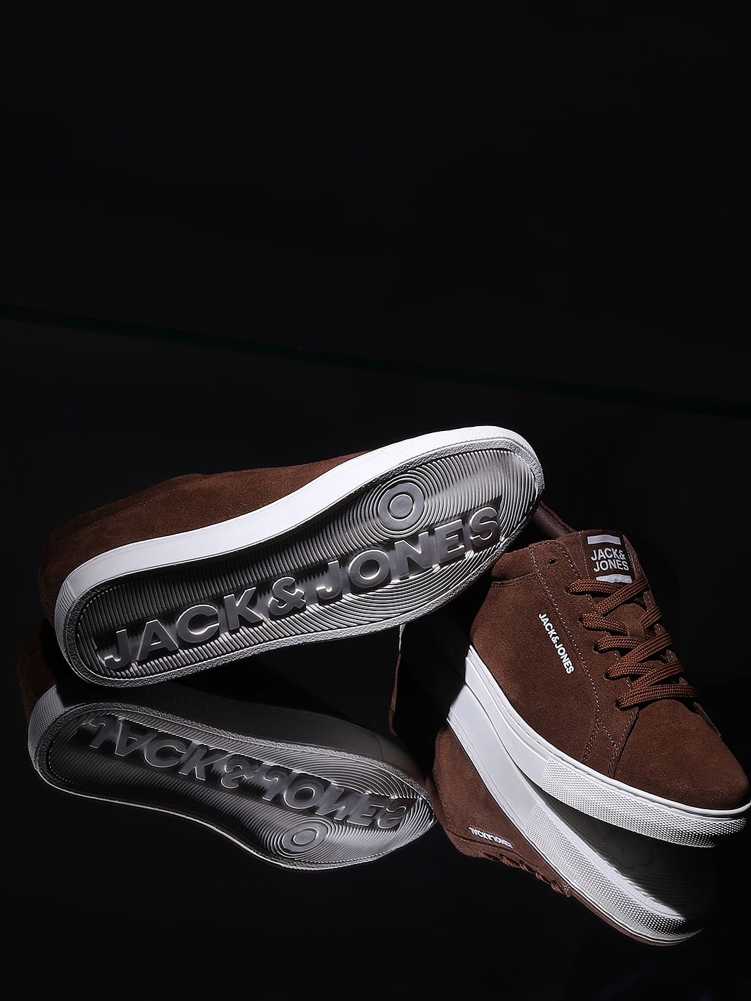 Brown Logo Detail Sneakers