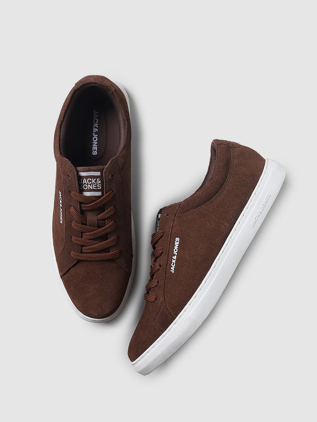 Brown Logo Detail Sneakers