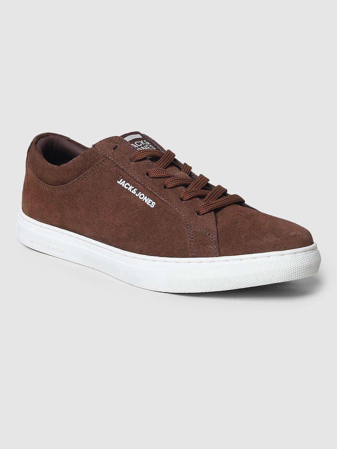 Brown Logo Detail Sneakers