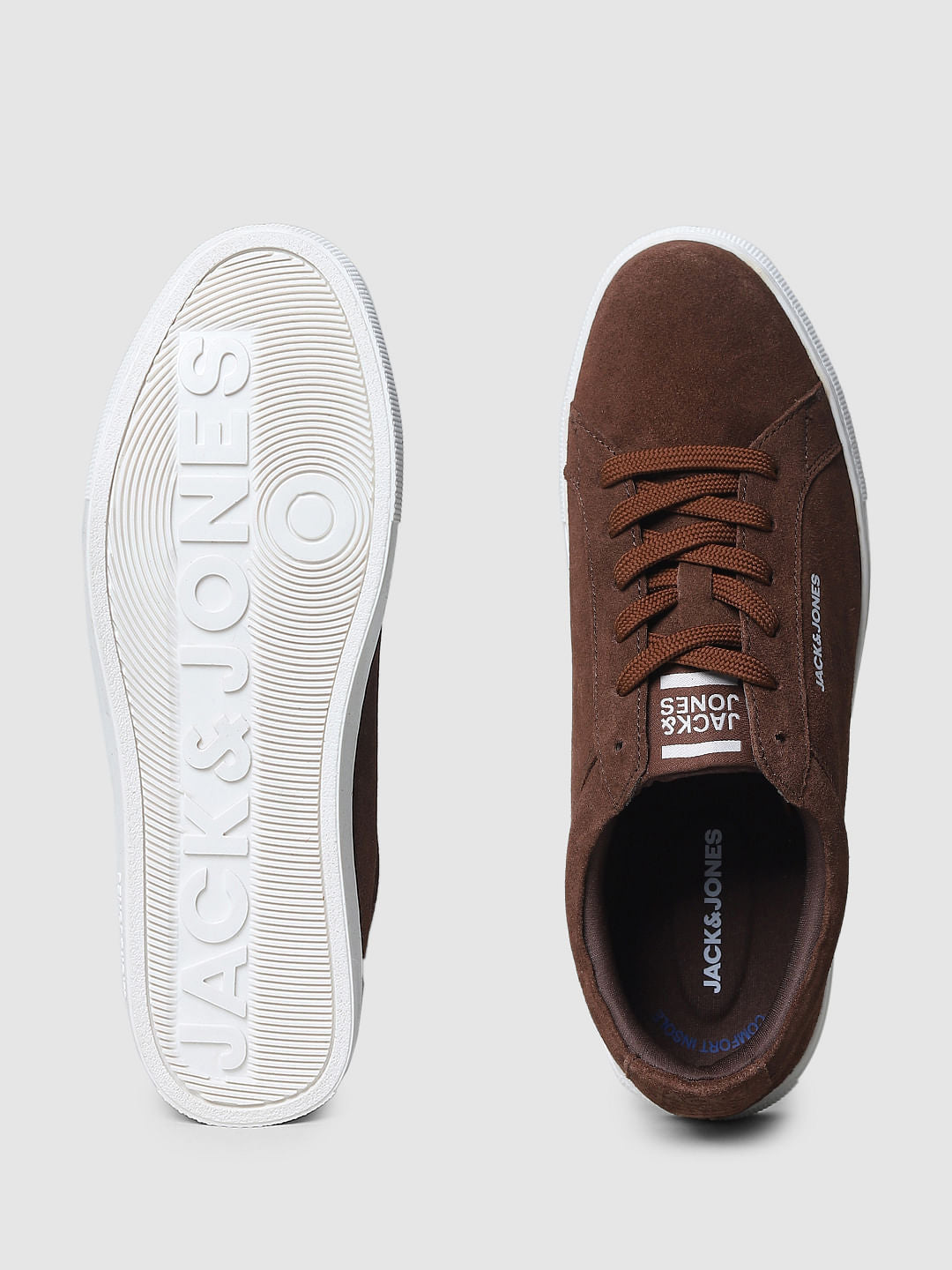 Brown Logo Detail Sneakers