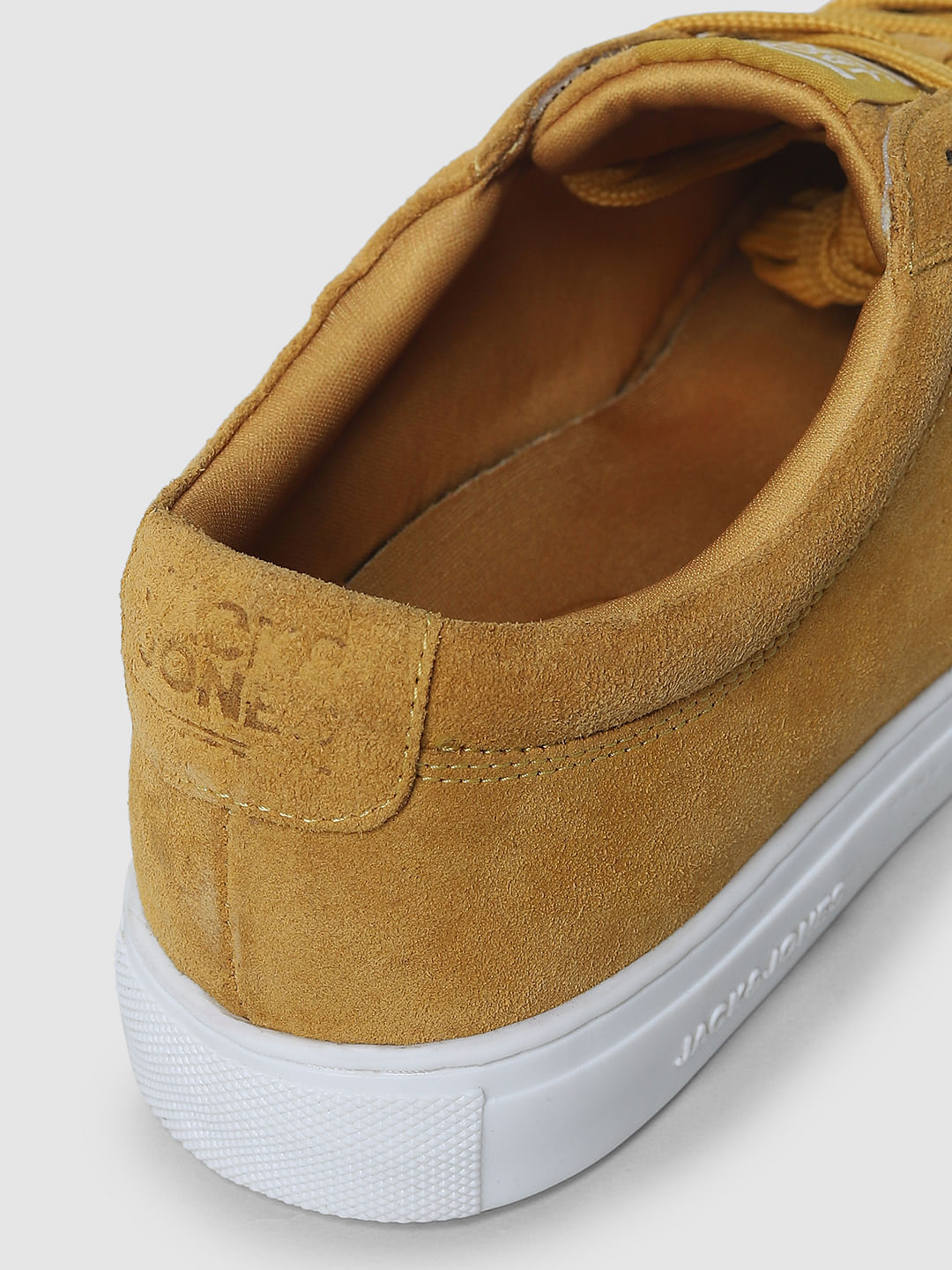 Yellow Logo Detail Sneakers