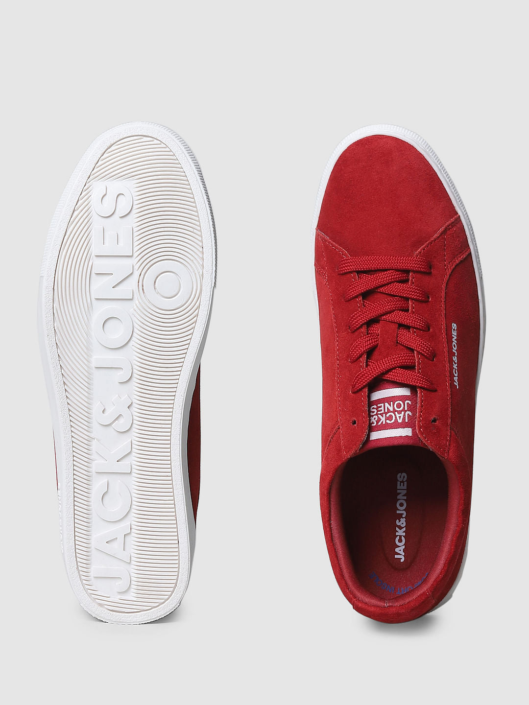 Red Logo Detail Sneakers