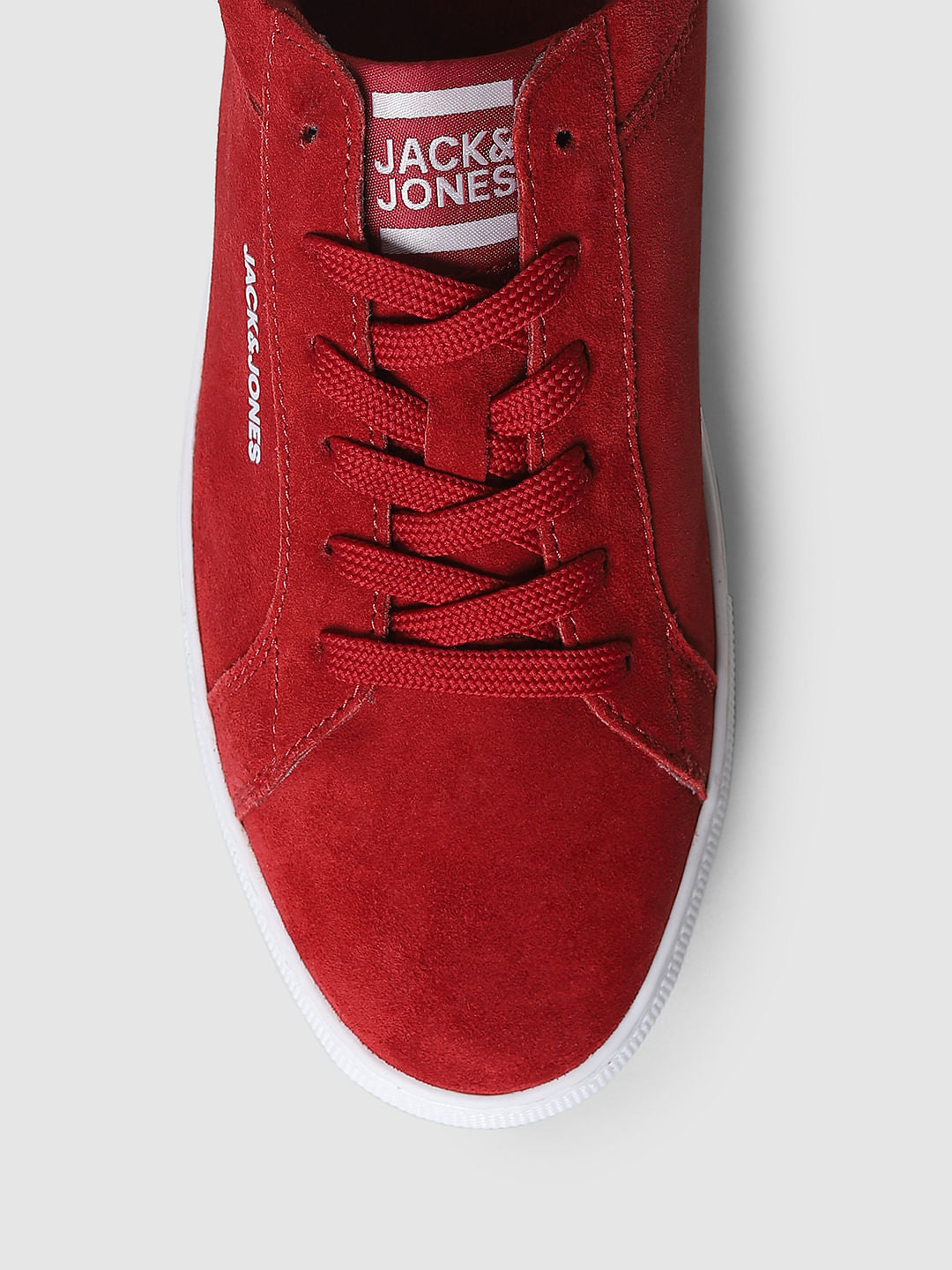 Red Logo Detail Sneakers