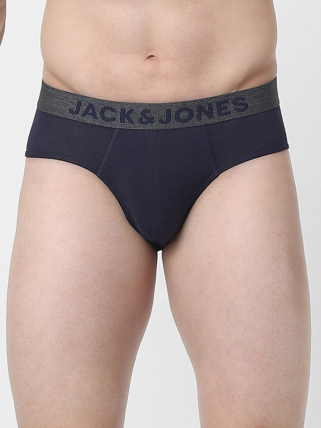 Blue Logo Print Briefs